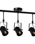 Lampa Sufitowa Reflektor APP487-3C Czarna 1