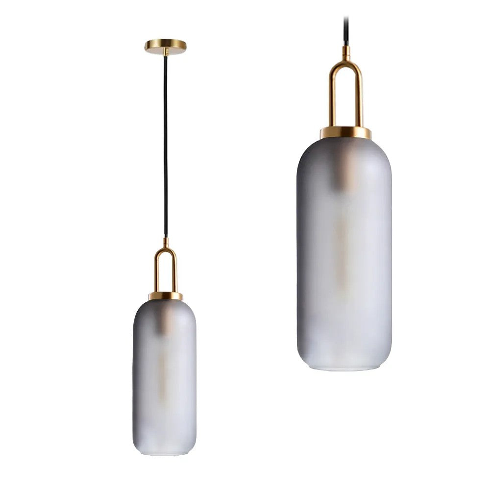 Lampa Sufitowa Wisząca Szklana Tuba APP628-1CP 1