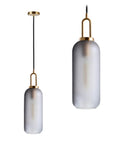 Lampa Sufitowa Wisząca Szklana Tuba APP628-1CP 1