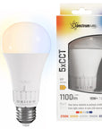 Żarówka LED 5 Barw Światła GLS E27 230V 10W 5CCT 1