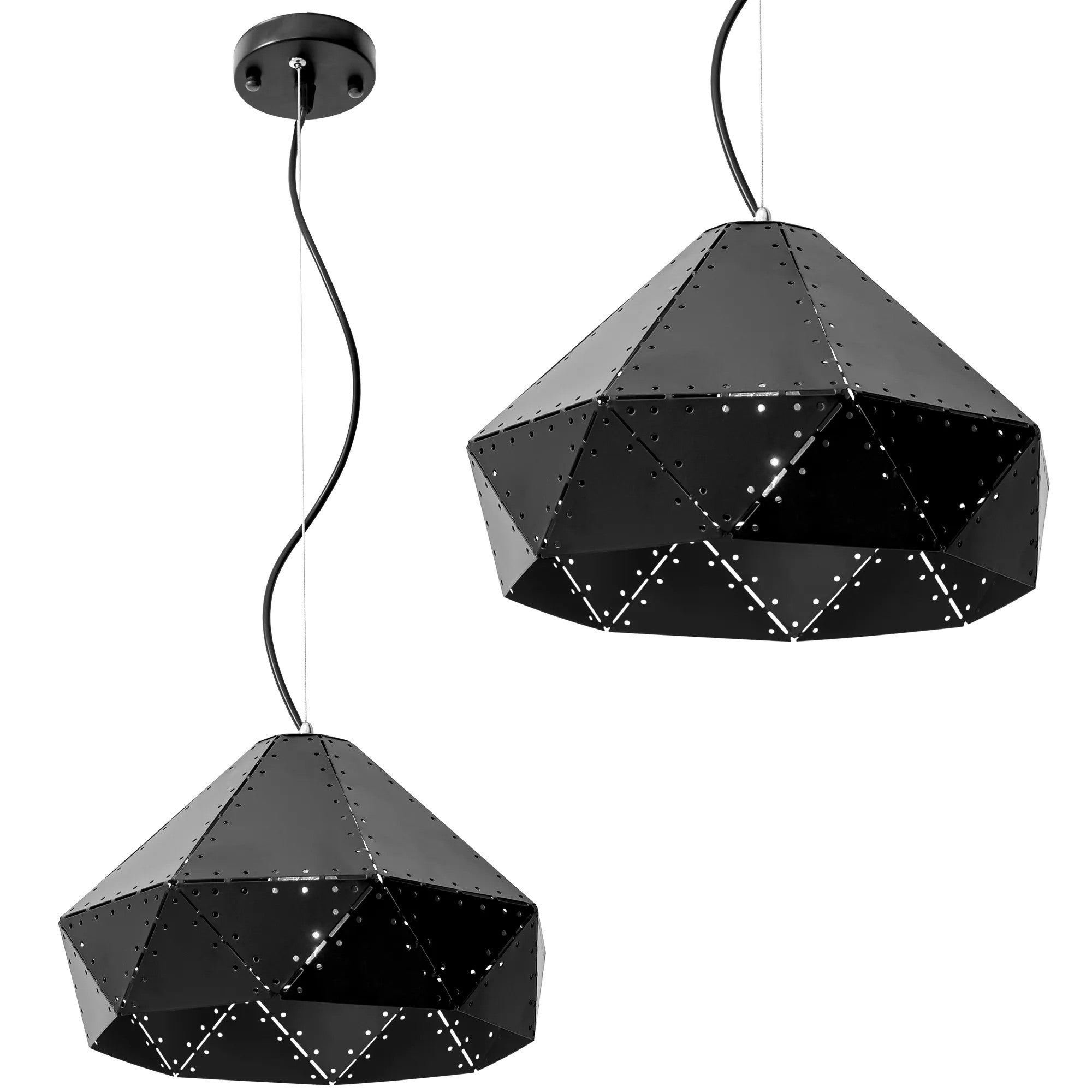 Lampa Sufitowa Wisząca APP236-1CP 1