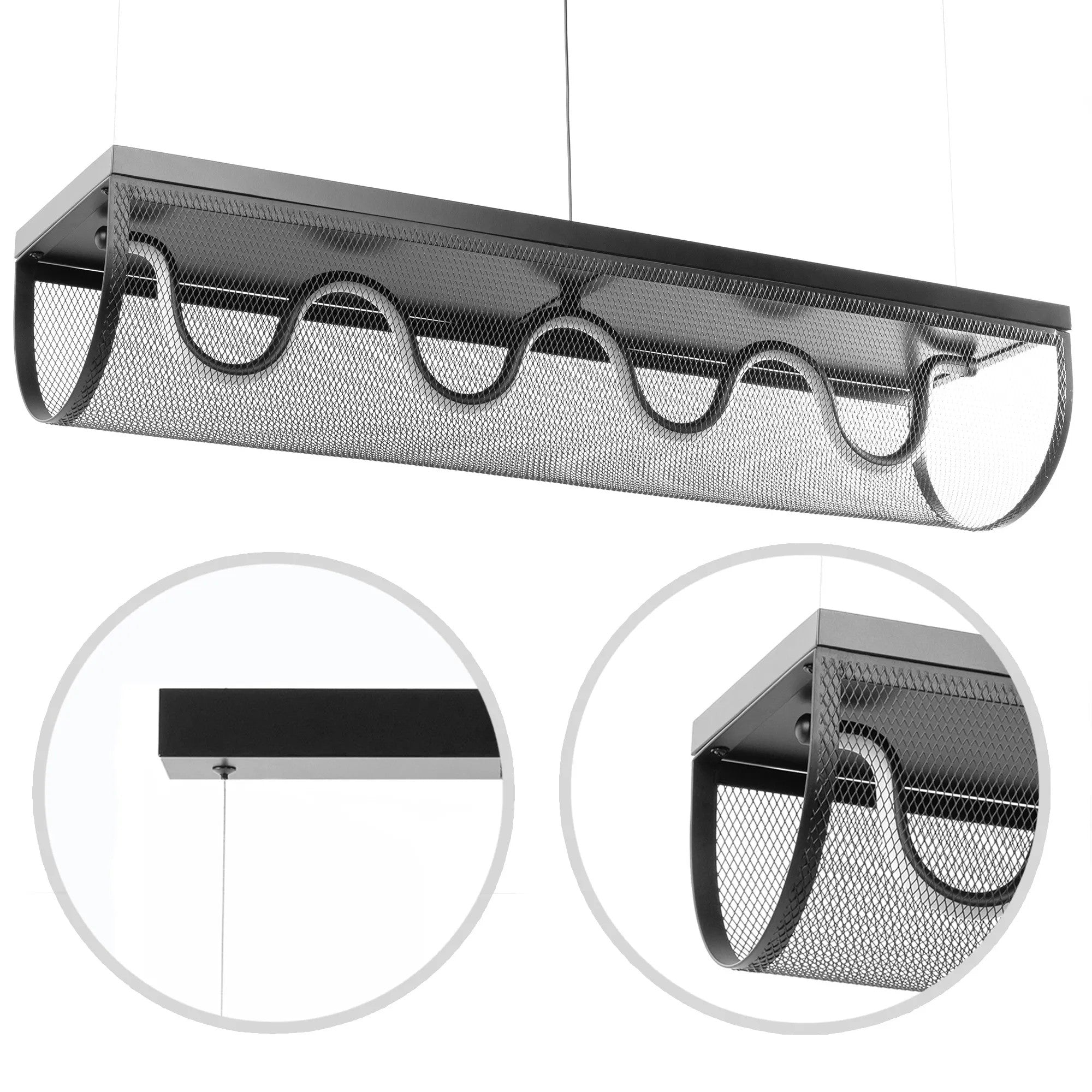 Lampa Sufitowa Wisząca Led APP1409-CP 1