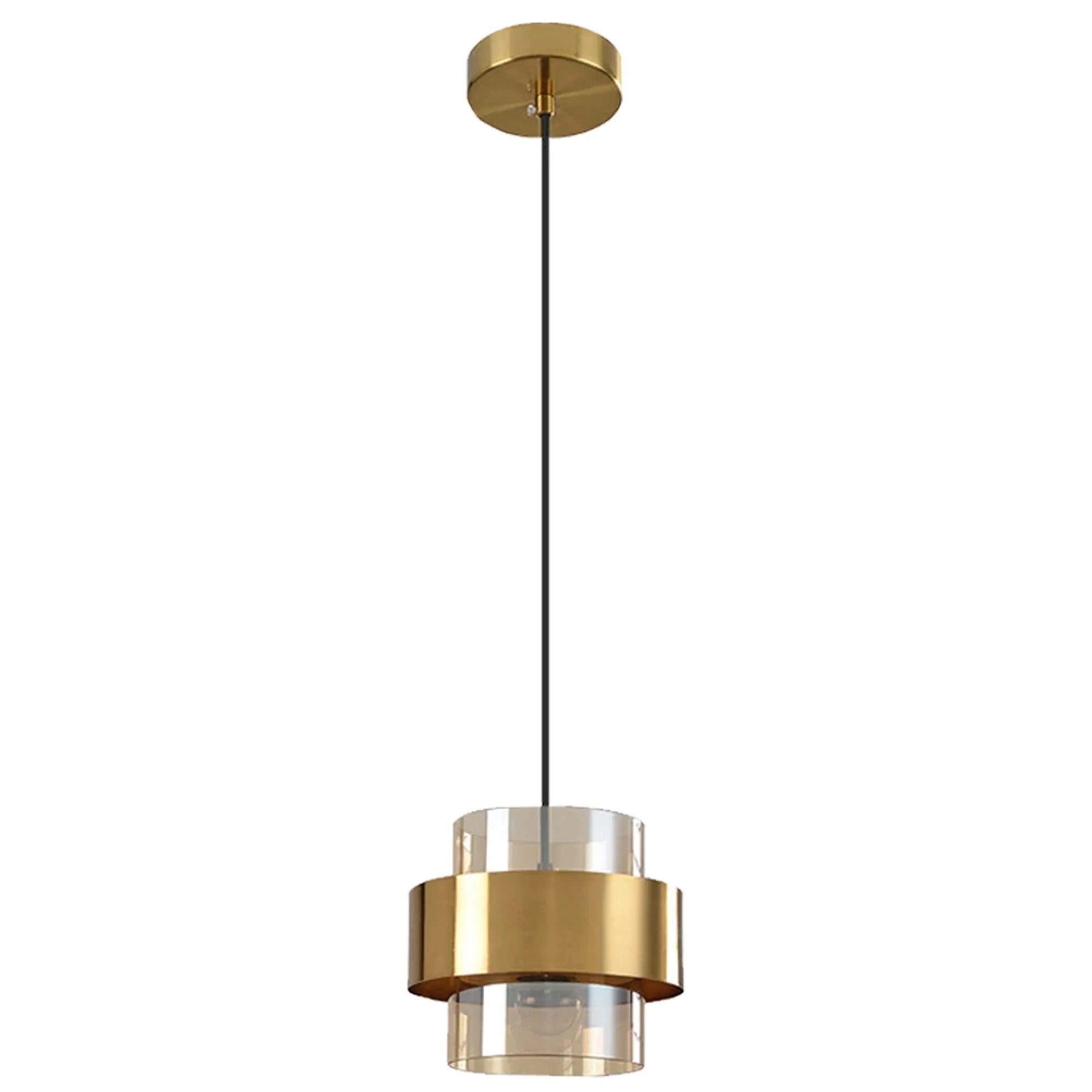 Lampa Wisząca APP1236-1CP Złota 1