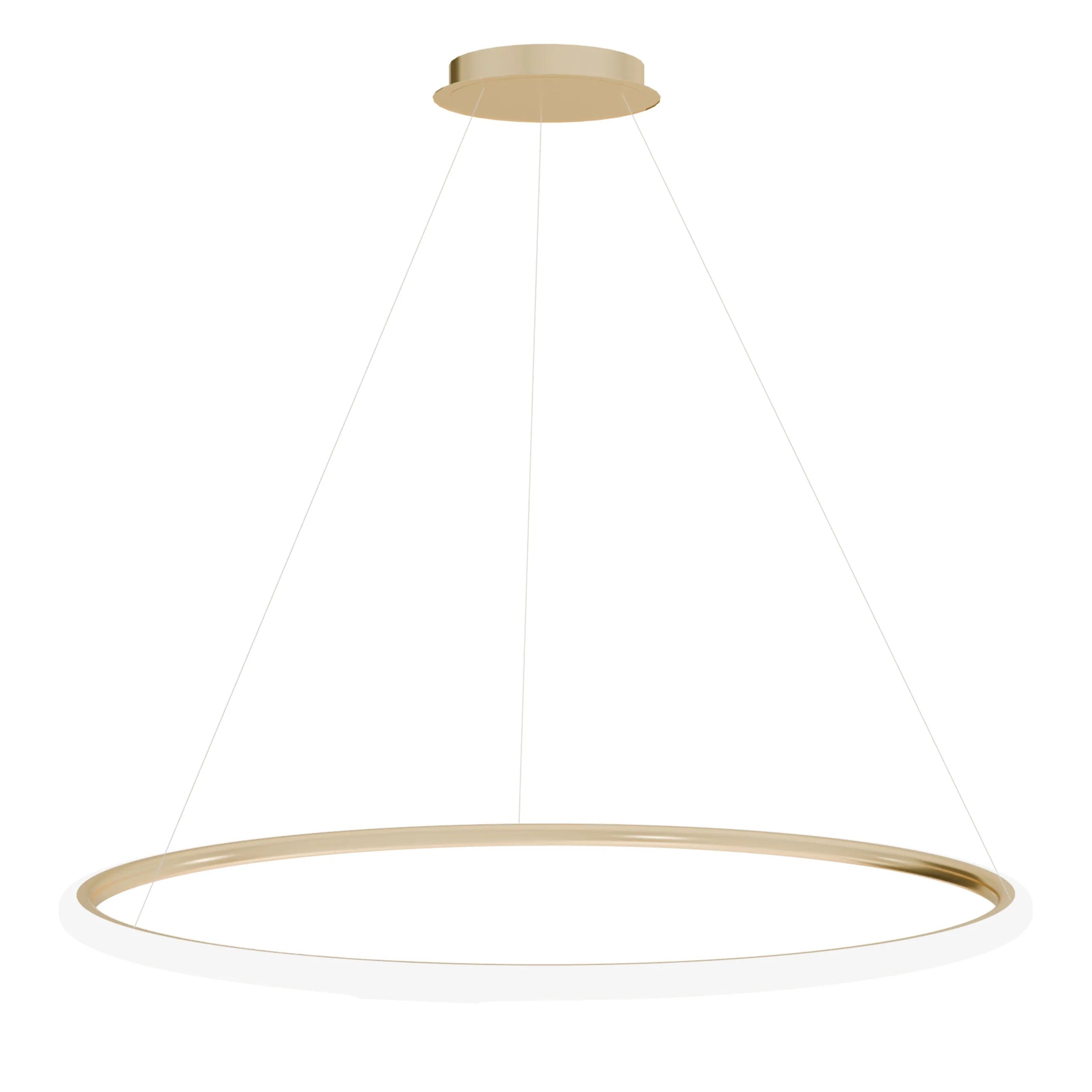 Lampa Wisząca LED LHJ002-CP 60cm ZŁOTA 1