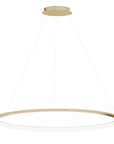 Lampa Wisząca LED LHJ002-CP 60cm ZŁOTA 1