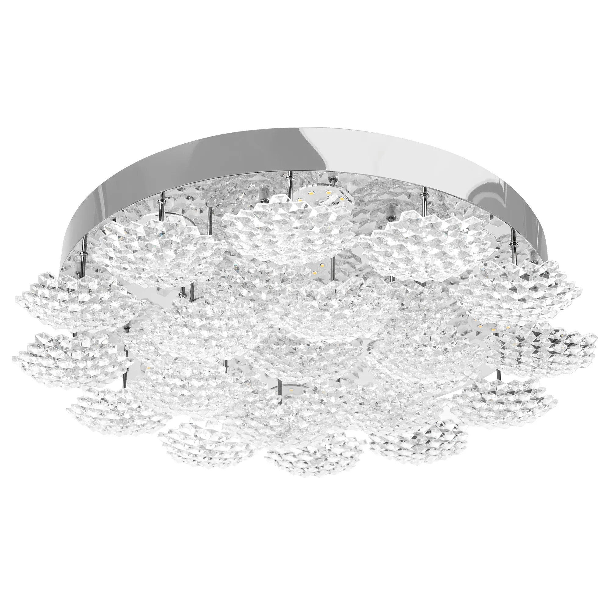Plafon LED Kryształowy MS014-C Chrome 1