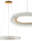 LAMPA WISZĄCA LED MS019-CP Różowe Złoto 60cm 1