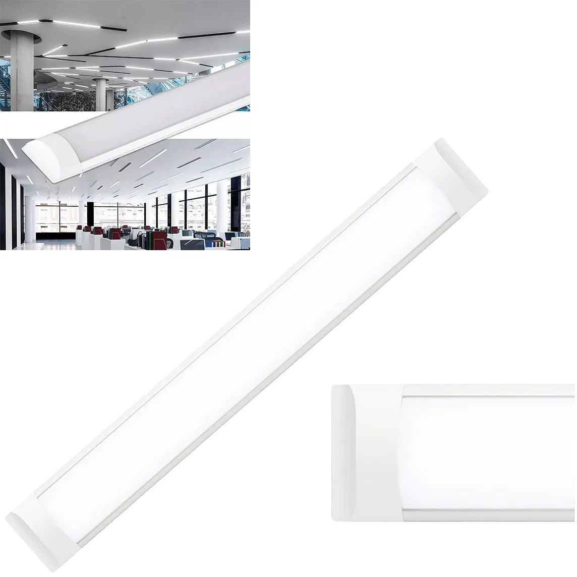 Panel LED Natynkowy 60cm Biały 18W 1