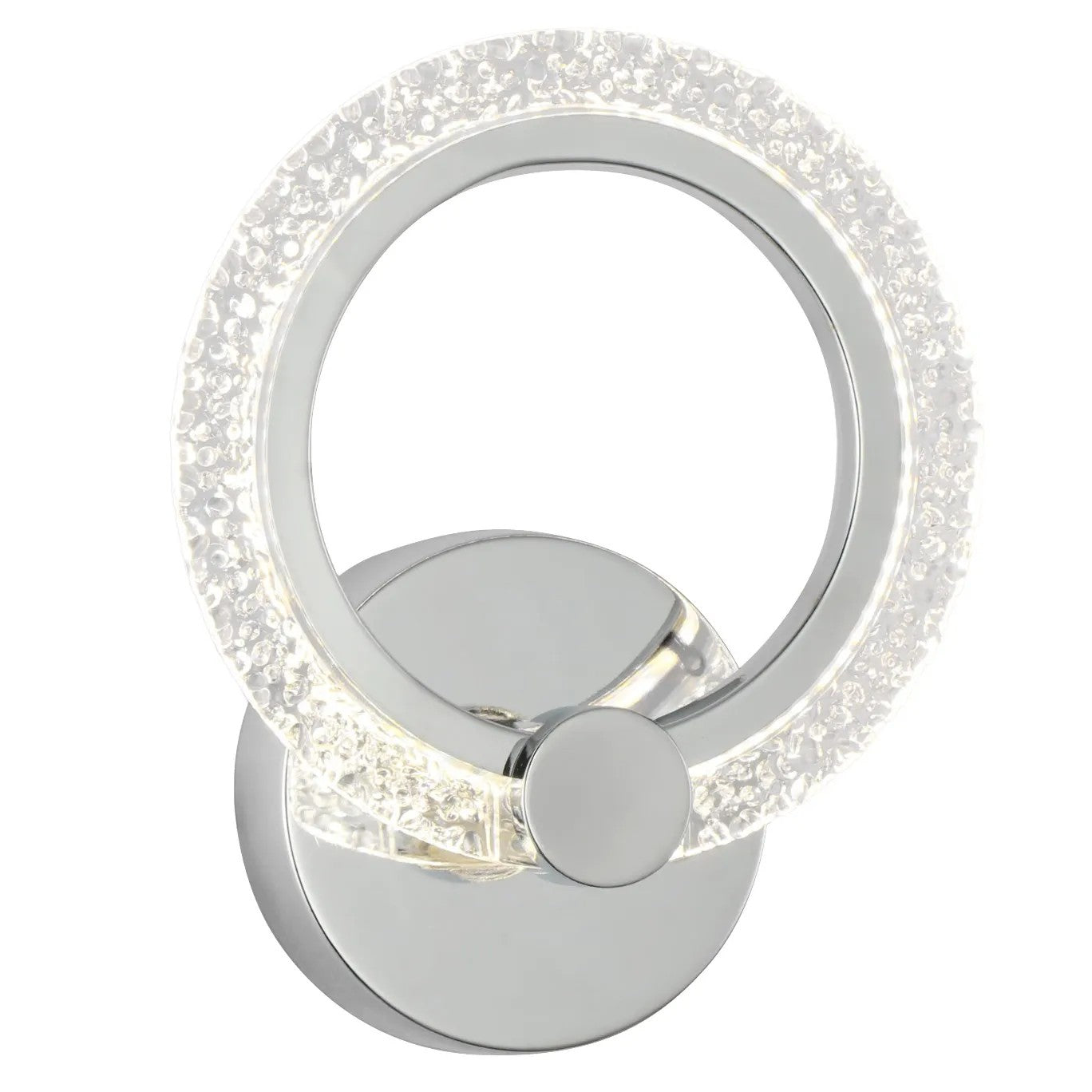 KINKIET ŚCIENNY LED LHJ067-W CHROM 1