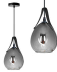 Lampa Wisząca APP1774-1CP BLACK GREY 1