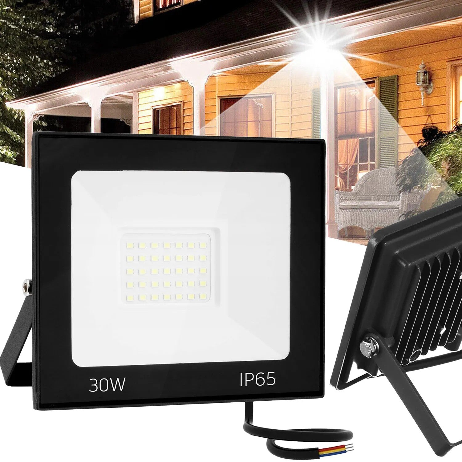 Halogen LED Natynkowy 30W RSL002-30N Neutralna 4500K 1