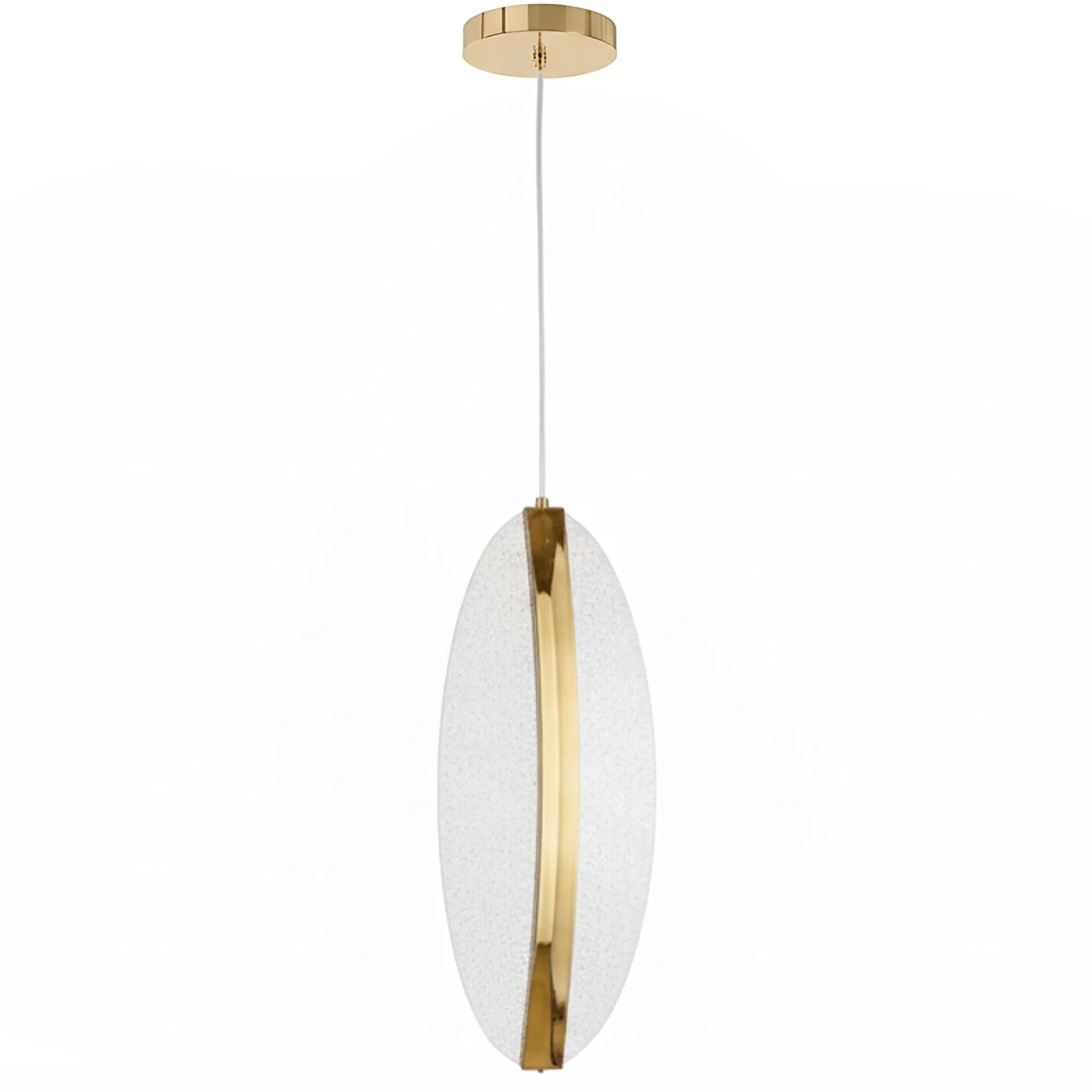 LAMPA SUFITOWA WISZĄCA LED G131-CP GOLD 1
