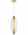 LAMPA SUFITOWA WISZĄCA LED G131-CP GOLD 1
