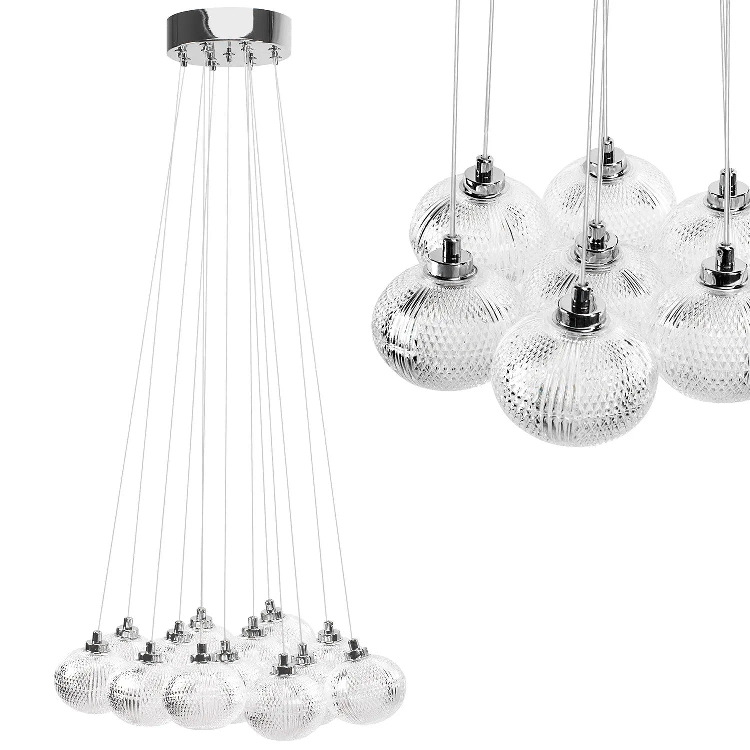 LAMPA SUFITOWA MS025-13CP Chrom 1