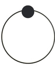 LAMPA ŚCIENNA KINKIET LED APP1386-CW BLACK 40cm 1