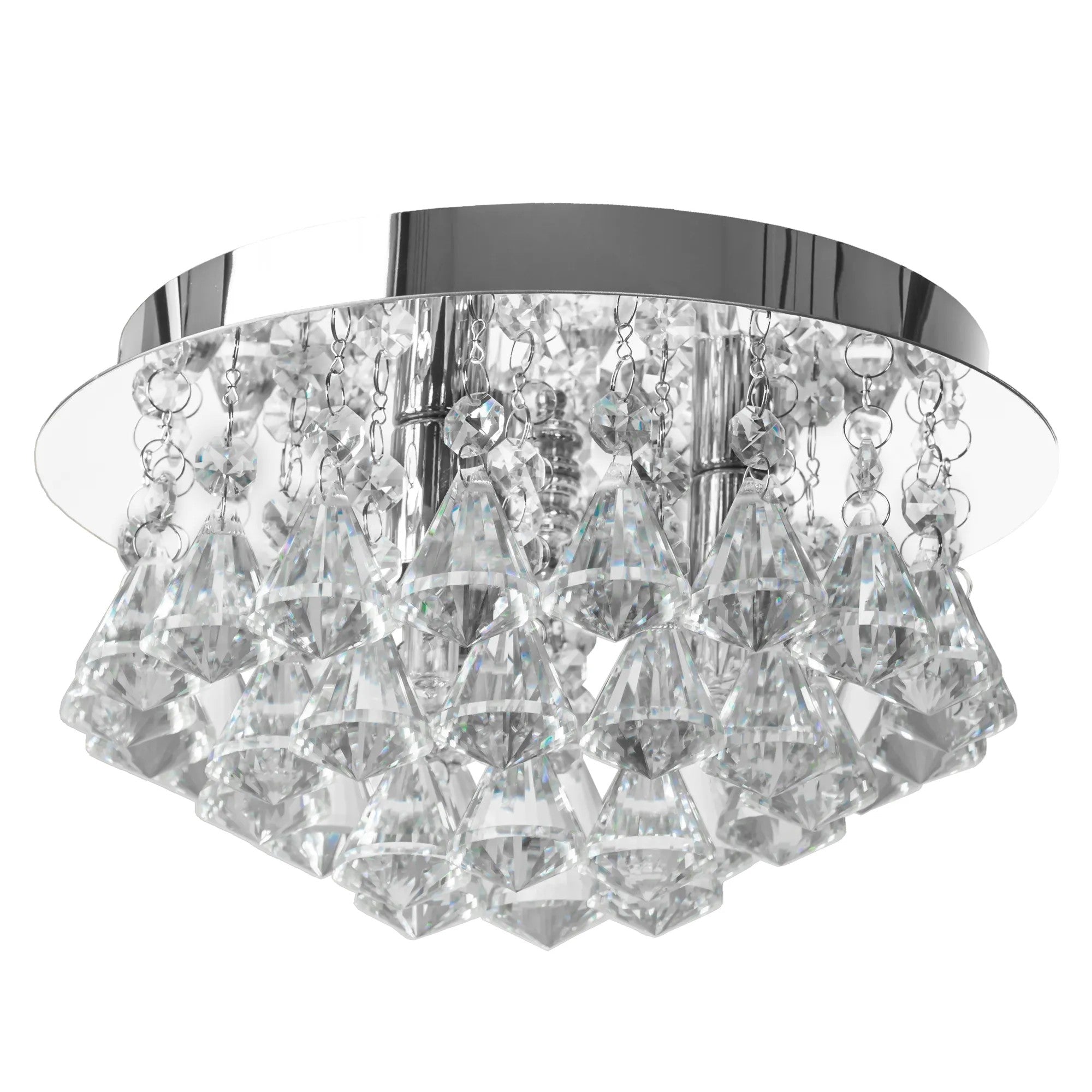 LAMPA KRYSZTAŁOWA PLAFON APP1039-3C CHROM 1