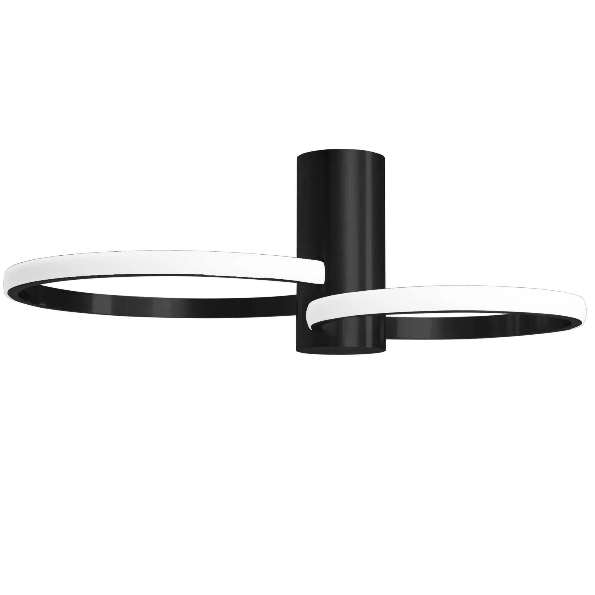 Lampa Sufitowa Plafon APP1401-CW Czarna 1