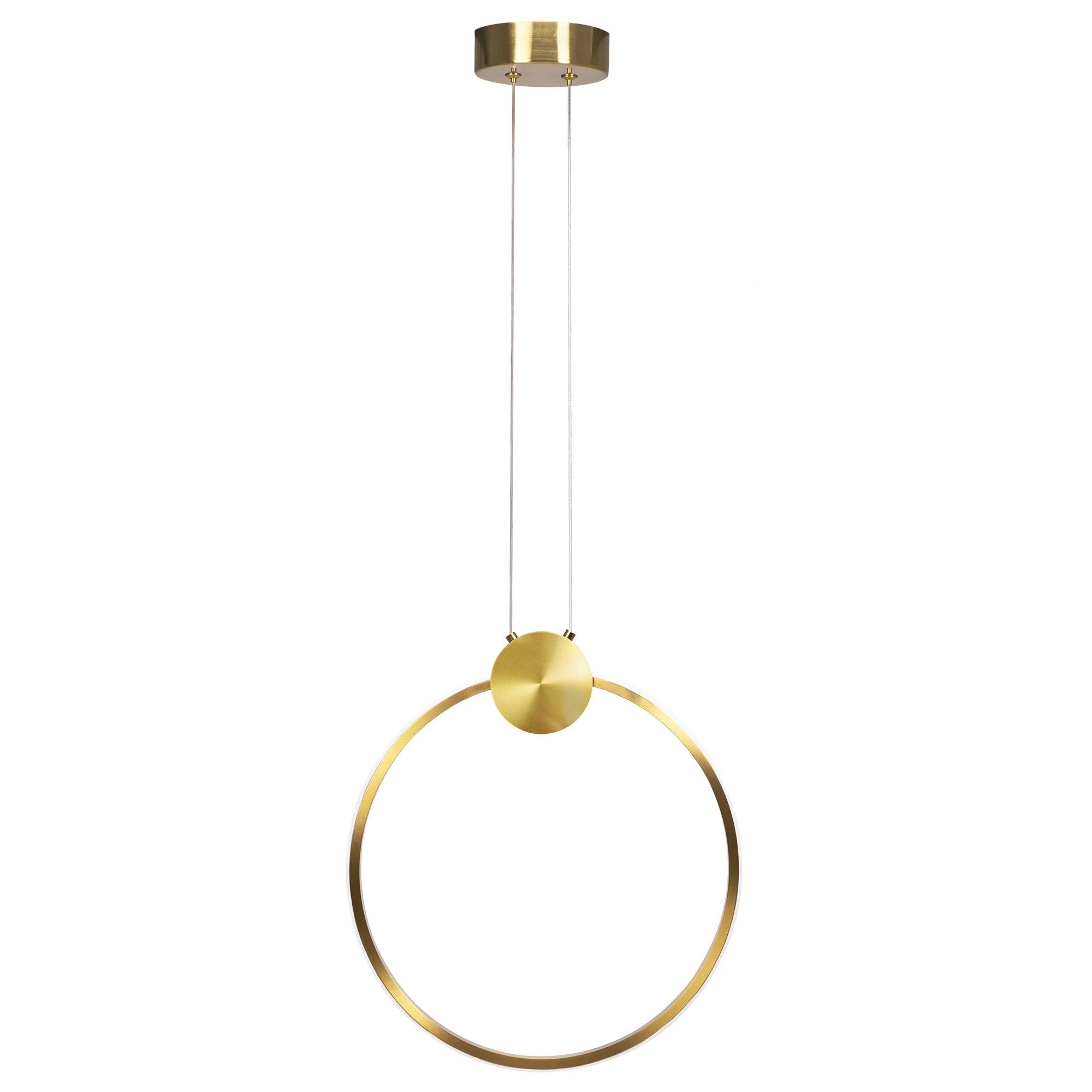 LAMPA SUFITOWA WISZĄCA LED APP1394-CP OLD GOLD 30cm 1