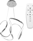 Lampa Sufitowa Wisząca Nowoczesna LED + PILOT APP385-CP CHROM 1