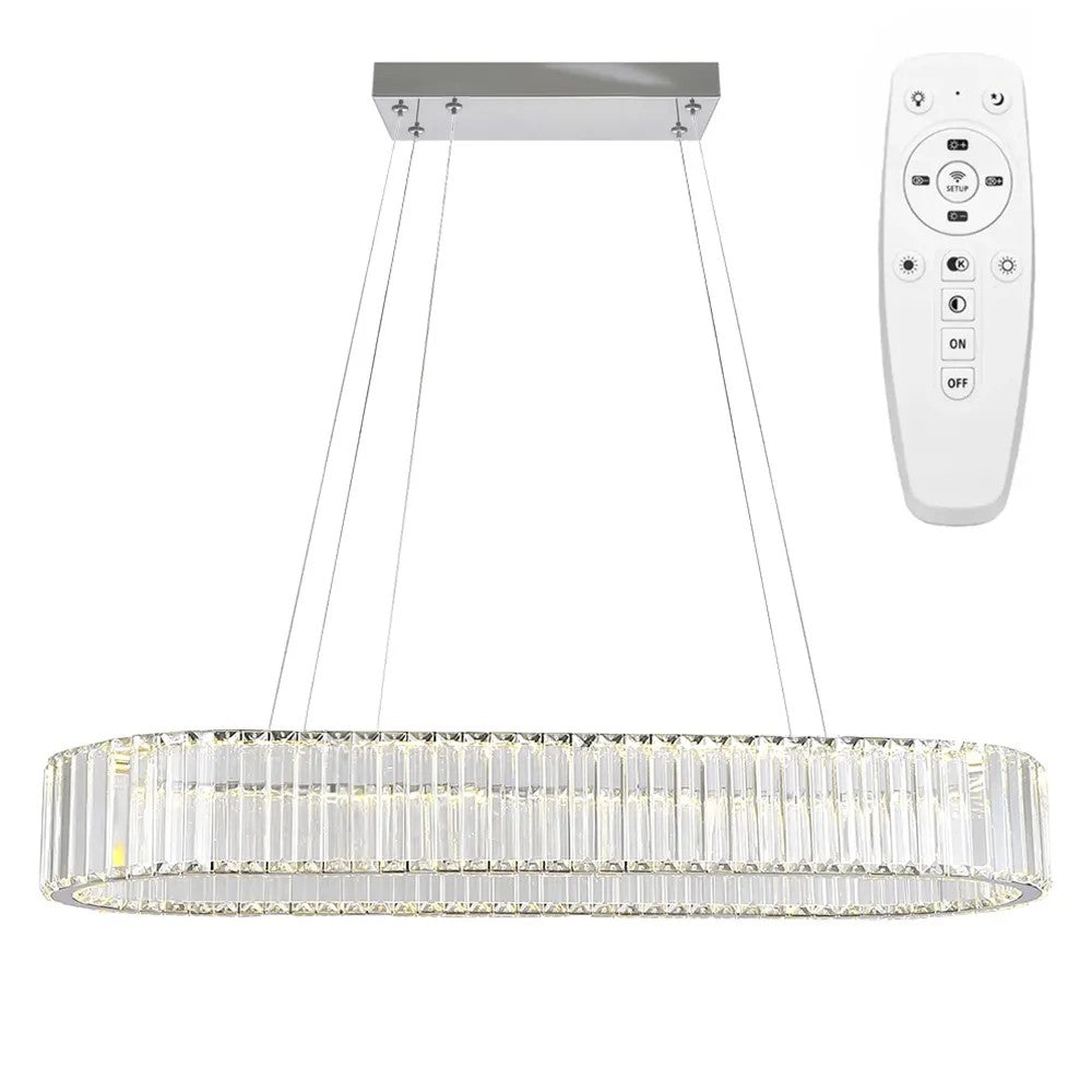 LAMPA SUFITOWA WISZĄCA LED APP1547-CP CHROM 1