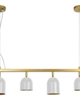 Lampa Wisząca APP1030-4CP Biała 1