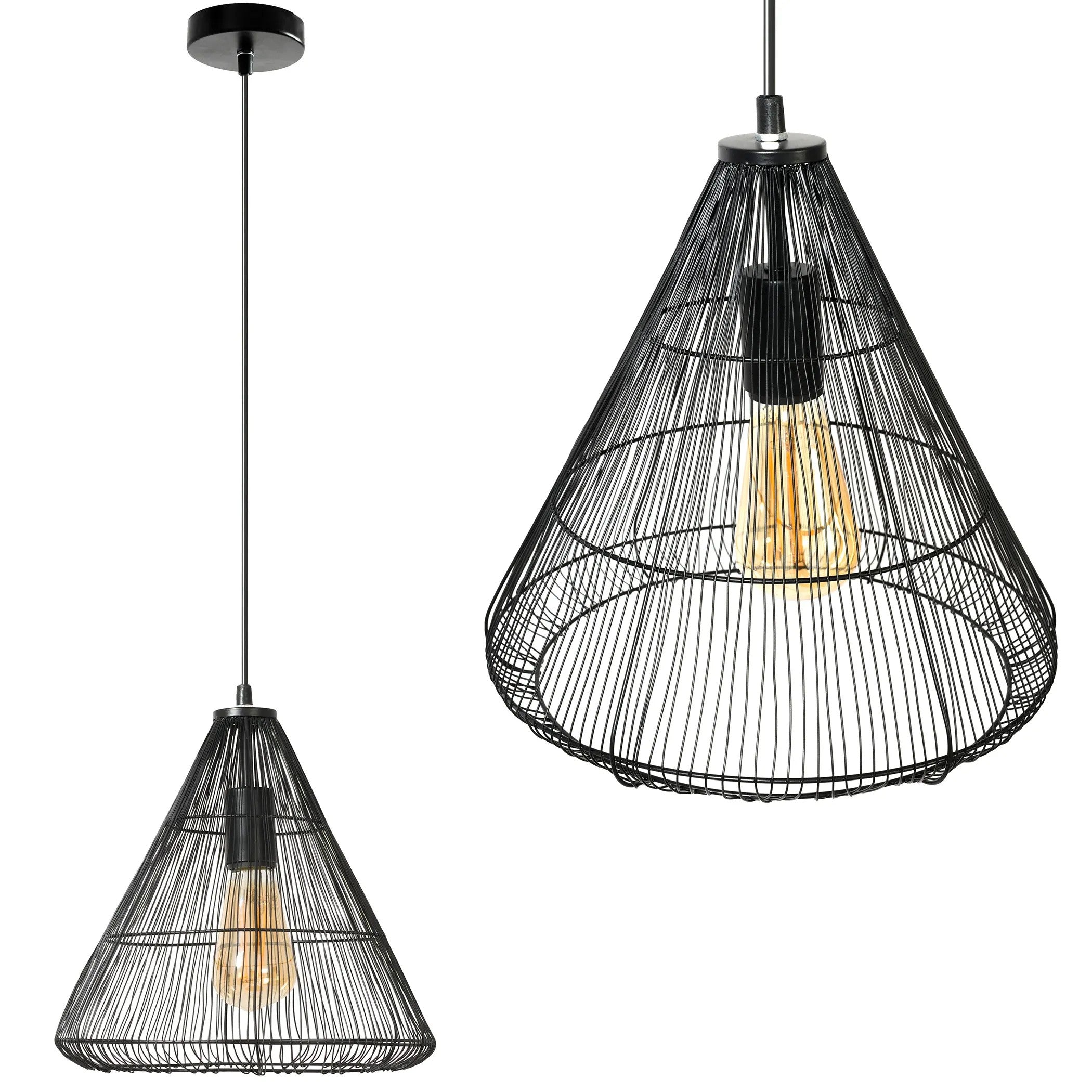 Lampa Sufitowa Wisząca W Stylu Loft LH2065 1