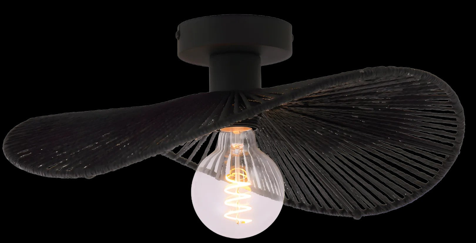 LAMPA SUFITOWA APP1832-1C BLACK 1
