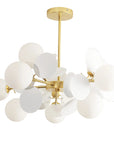 LAMPA SUFITOWA WISZĄCA ZŁOTA APP1565-12 1