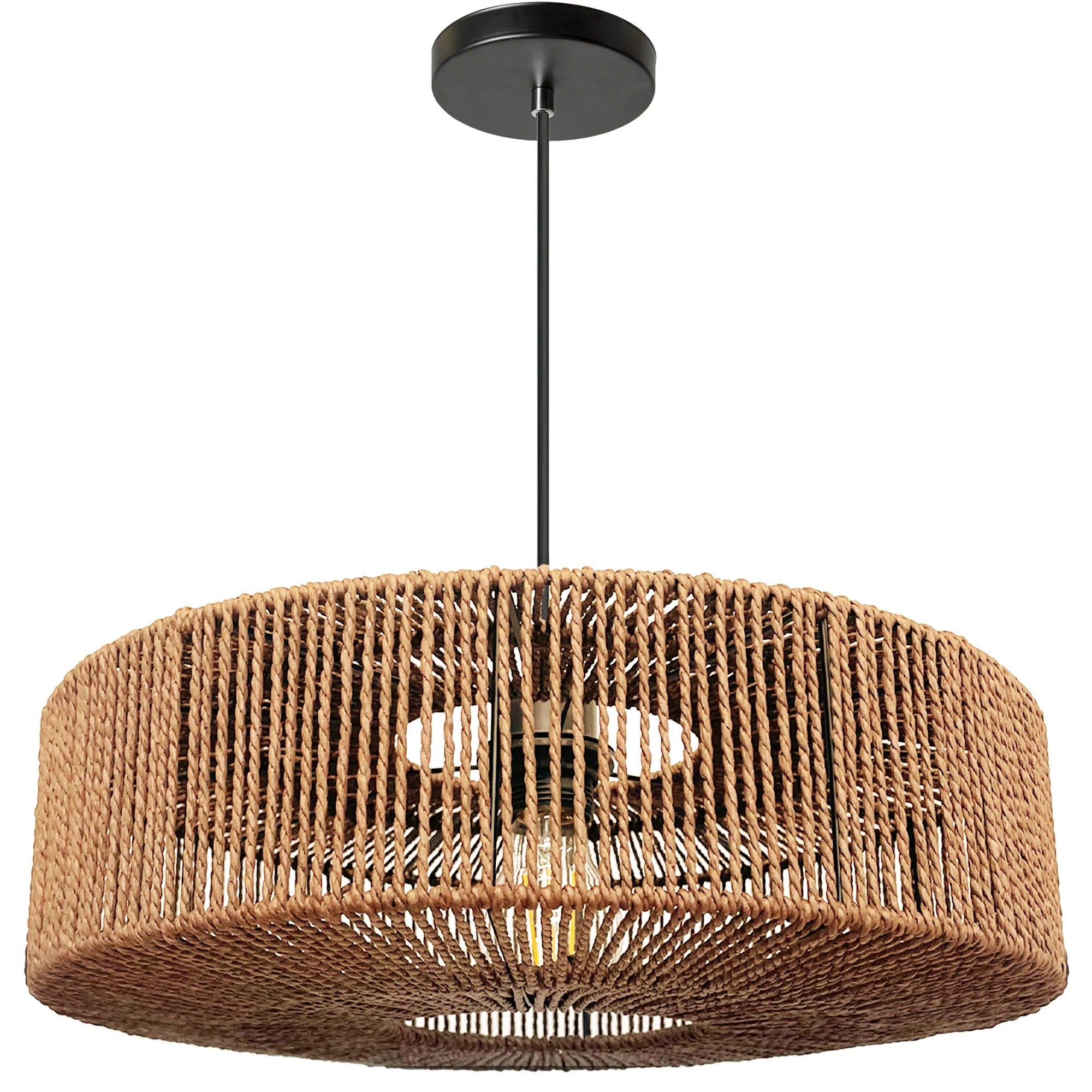 Lampa Wisząca Boho APP1294-1PC Beż 1