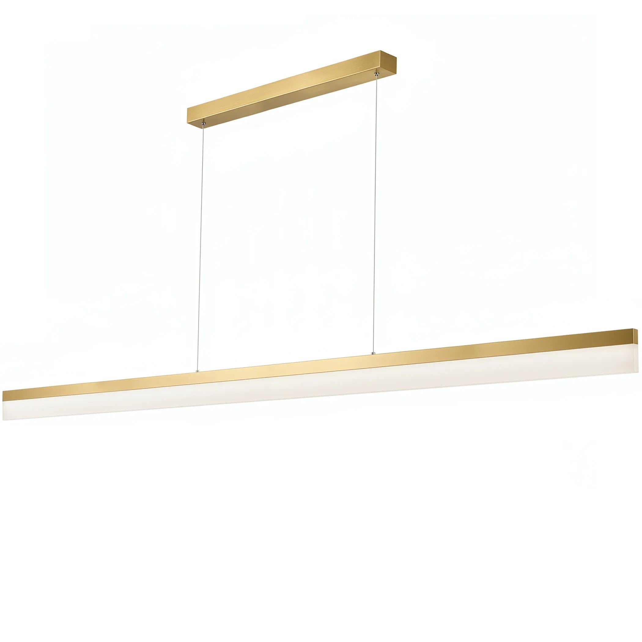 Lampa Wisząca LED APP1697-CP 200 Cm Złota Szczotkowana 1