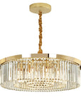 Lampa Kryształowa Wisząca APP1531-8CP4 Złota 1