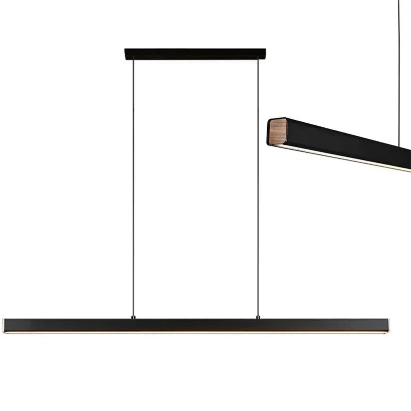 Lampa Sufitowa Wisząca Led APP1448-CP Czarna 100cm 1