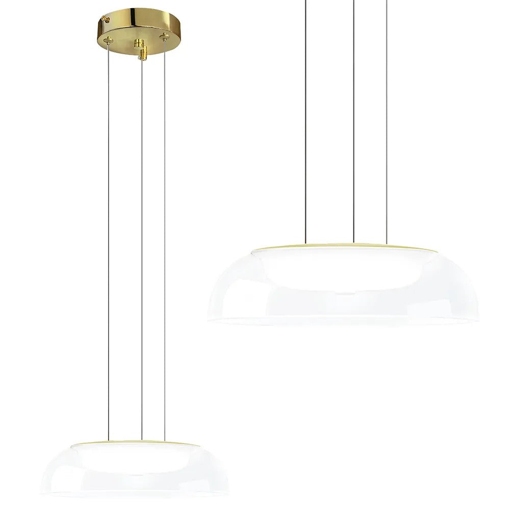 LAMPA WISZĄCA LED APP1691-1PC Złota 1