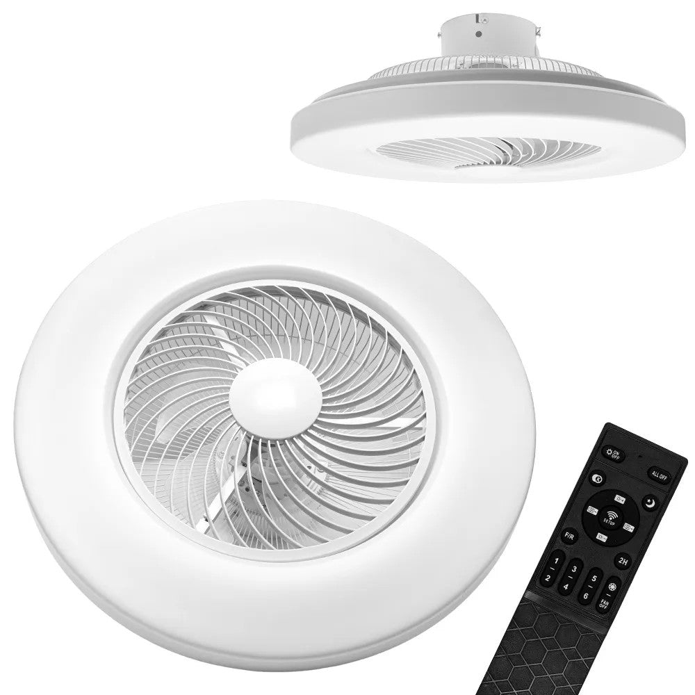 Lampa Z Wiatrakiem APP1551-C WHITE 1