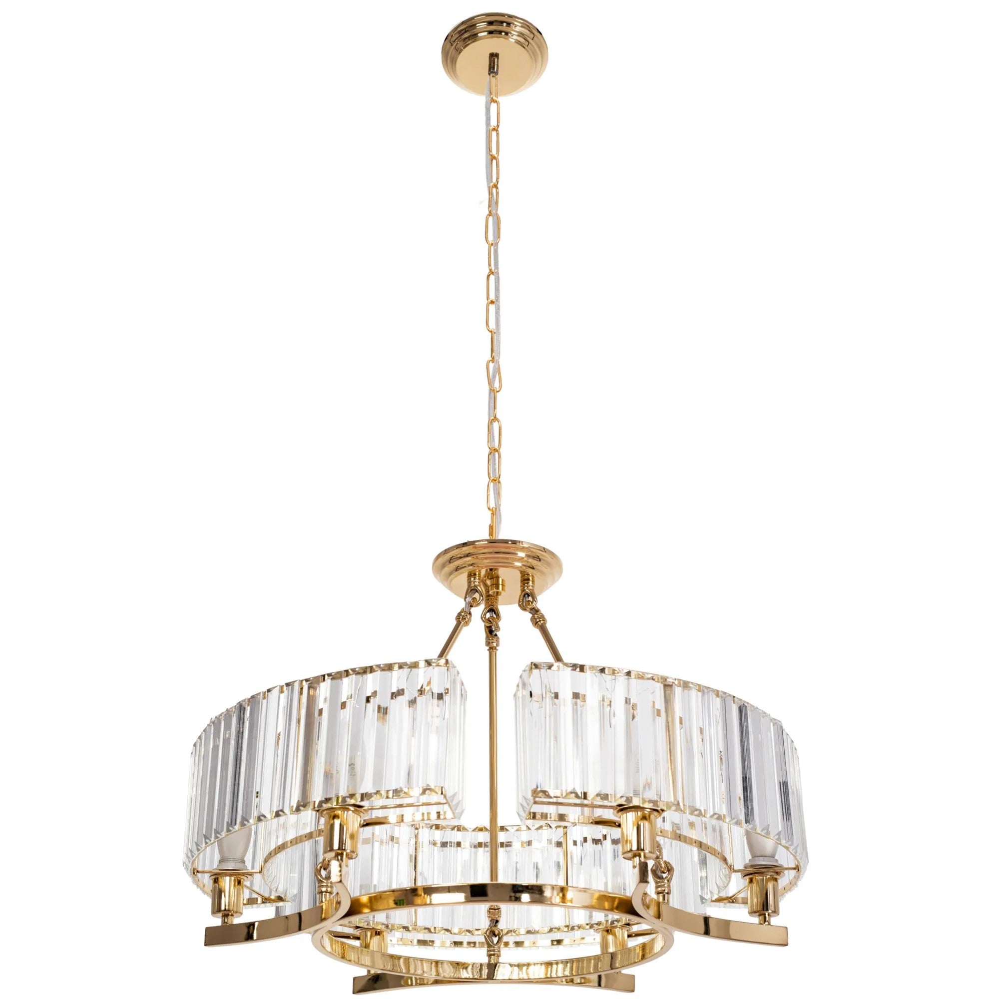 Lampa Wisząca Z Kryształami APP789-6C 1