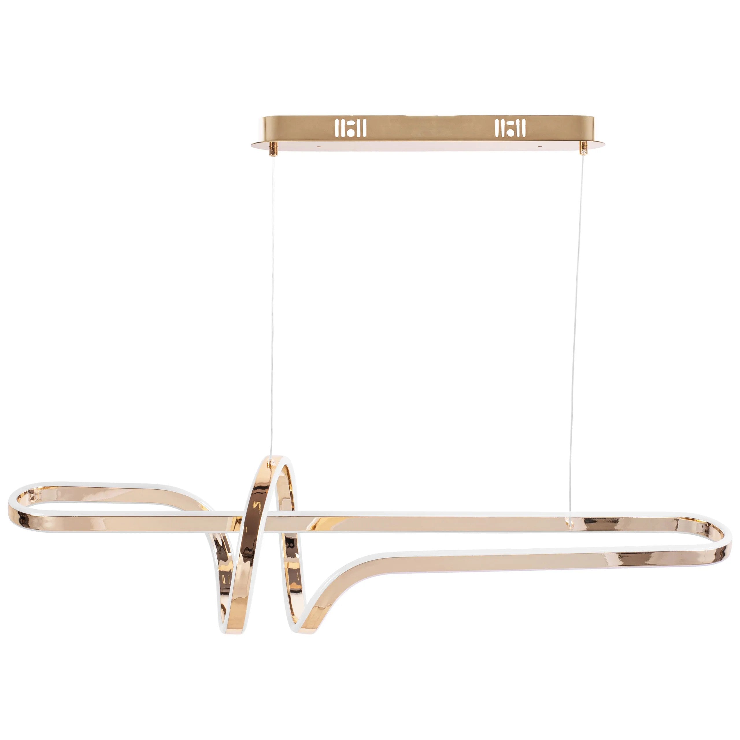 LAMPA WISZĄCA LED G039-CP Złota 1