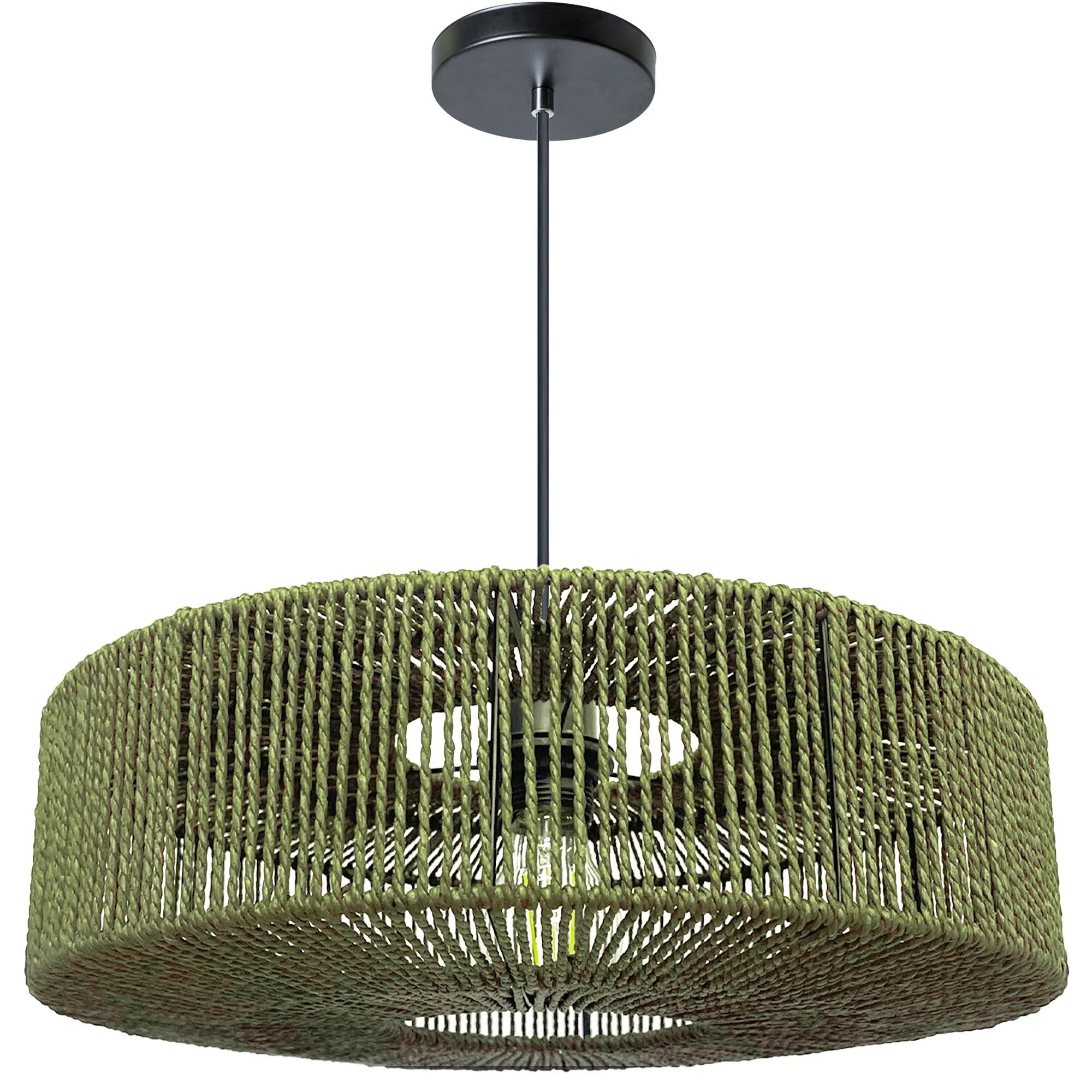 Lampa Wisząca Boho APP1296-1CP GREEN 1