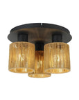 LAMPA SUFITOWA WISZĄCA APP1819-3CPR BLACK 1