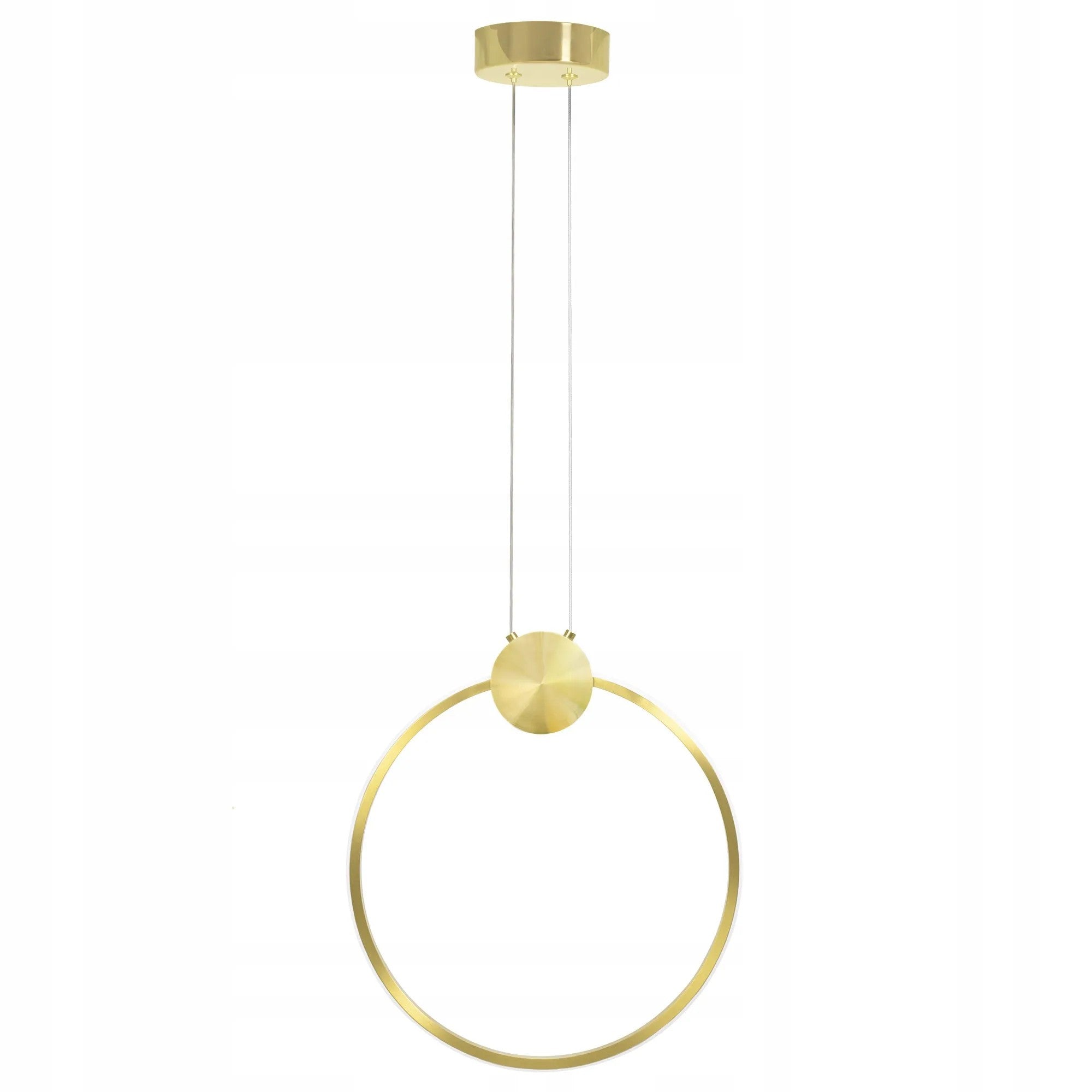 LAMPA SUFITOWA WISZĄCA LED APP1393-CP GOLD 30cm 1