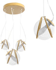 Lampa Wisząca APP1091-3CP Złota 1