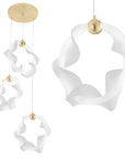 LAMPA WISZĄCA LED G012-3CPR ZŁOTA 1