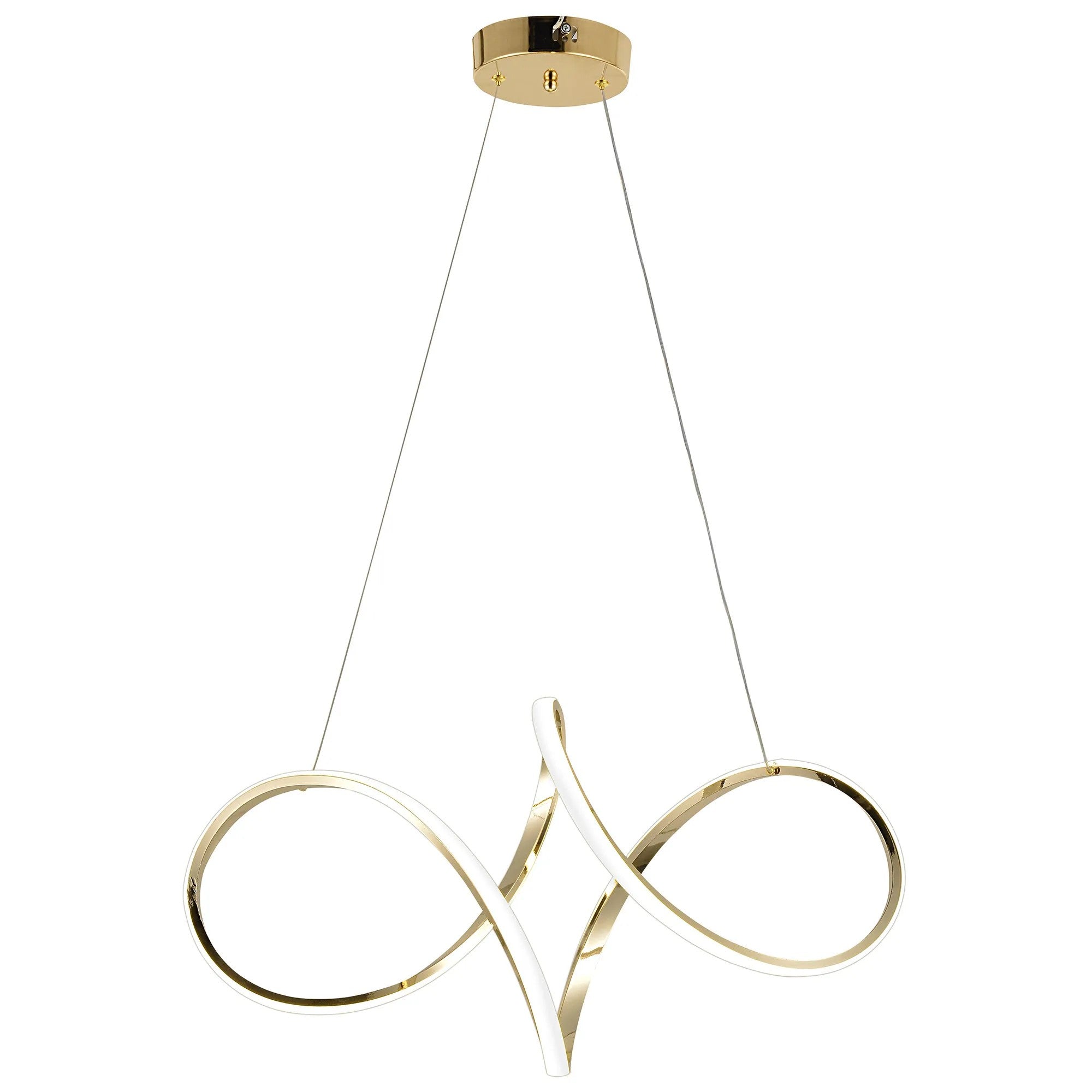 LAMPA WISZĄCA LED G081-1CP Złota 1