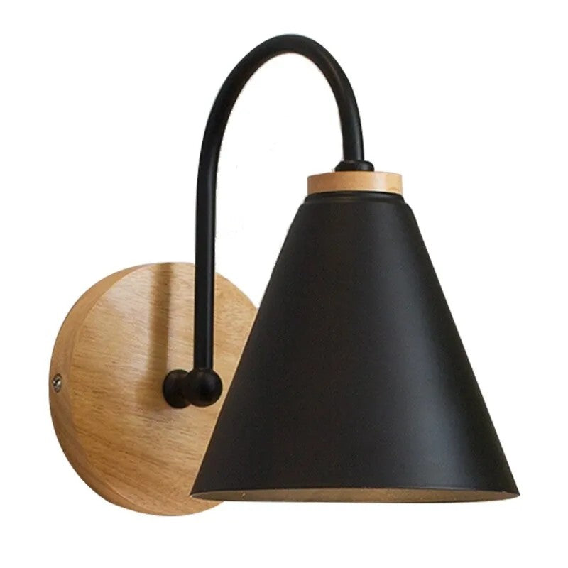 LAMPA ŚCIENNA KINKIET FOREST APP932-1W Czarna 1