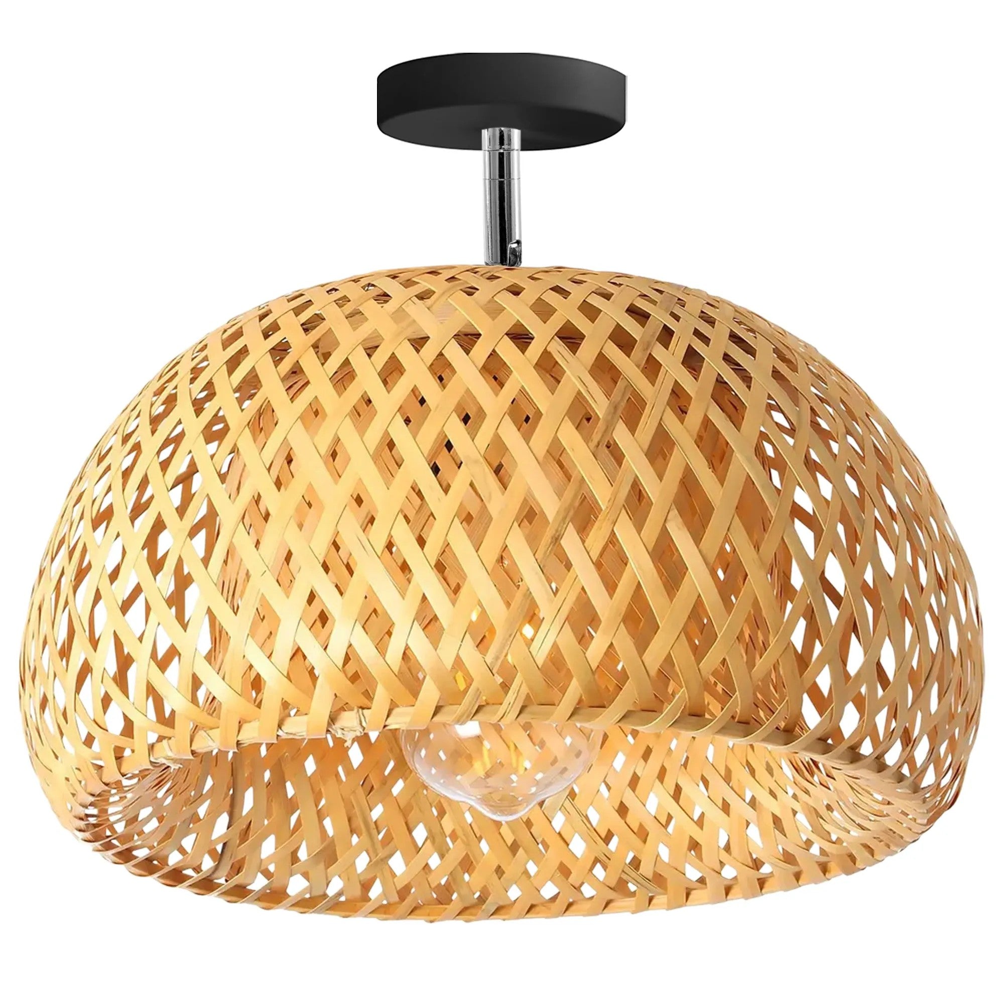 LAMPA WISZĄCA BAMBUSOWA APP1638-1CP 1
