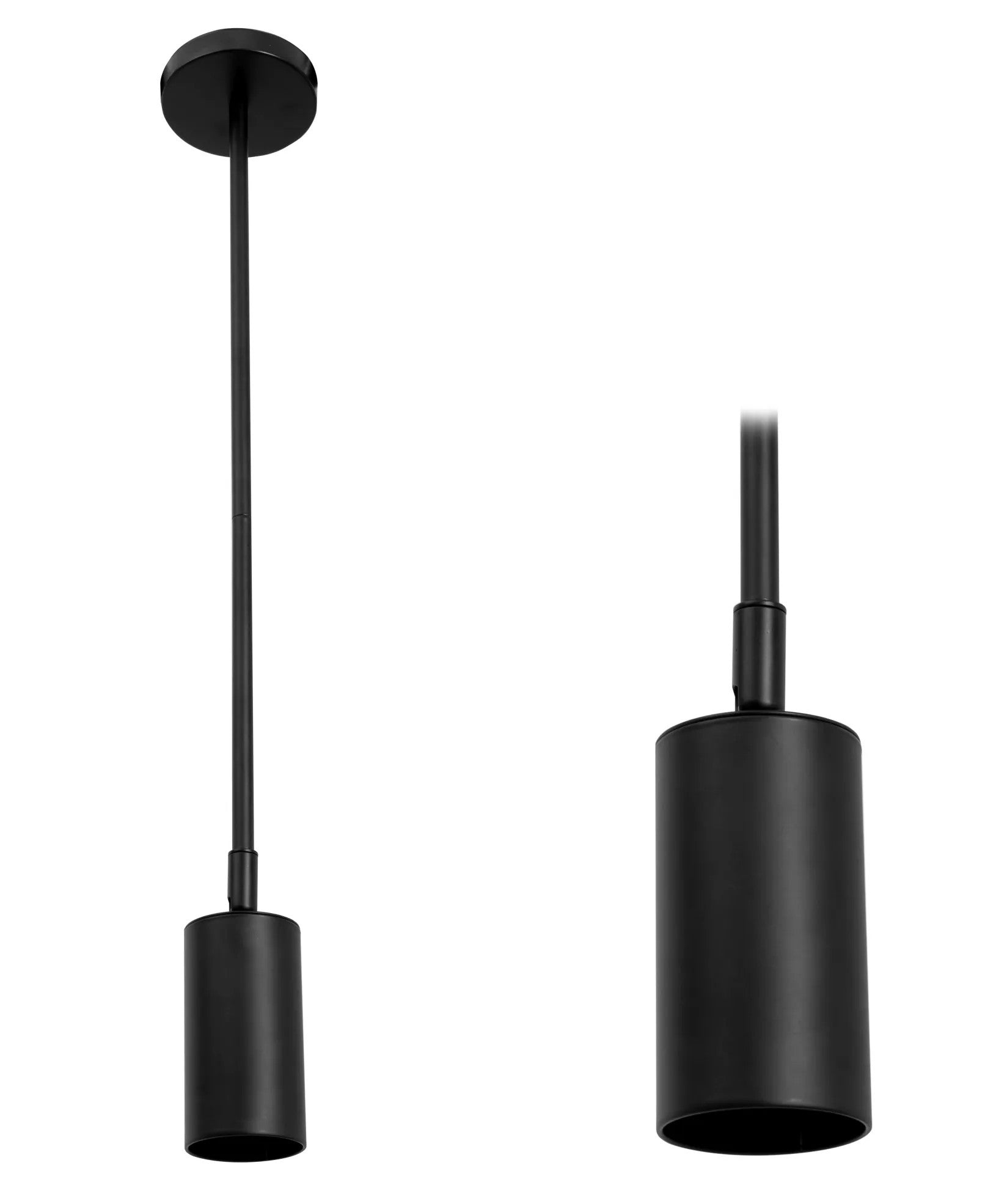 LAMPA SUFITOWA WISZĄCA APP609-1C Czarna 1