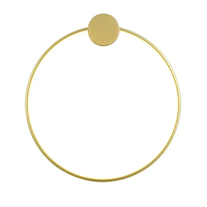 LAMPA ŚCIENNA KINKIET LED APP1387-CW GOLD 40cm 1