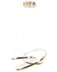 LAMPA WISZĄCA LED G005-CP ZŁOTA 1