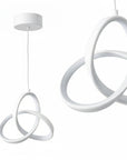 LAMPA SUFITOWA WISZĄCA LED APP1783-CP BIAŁA 1