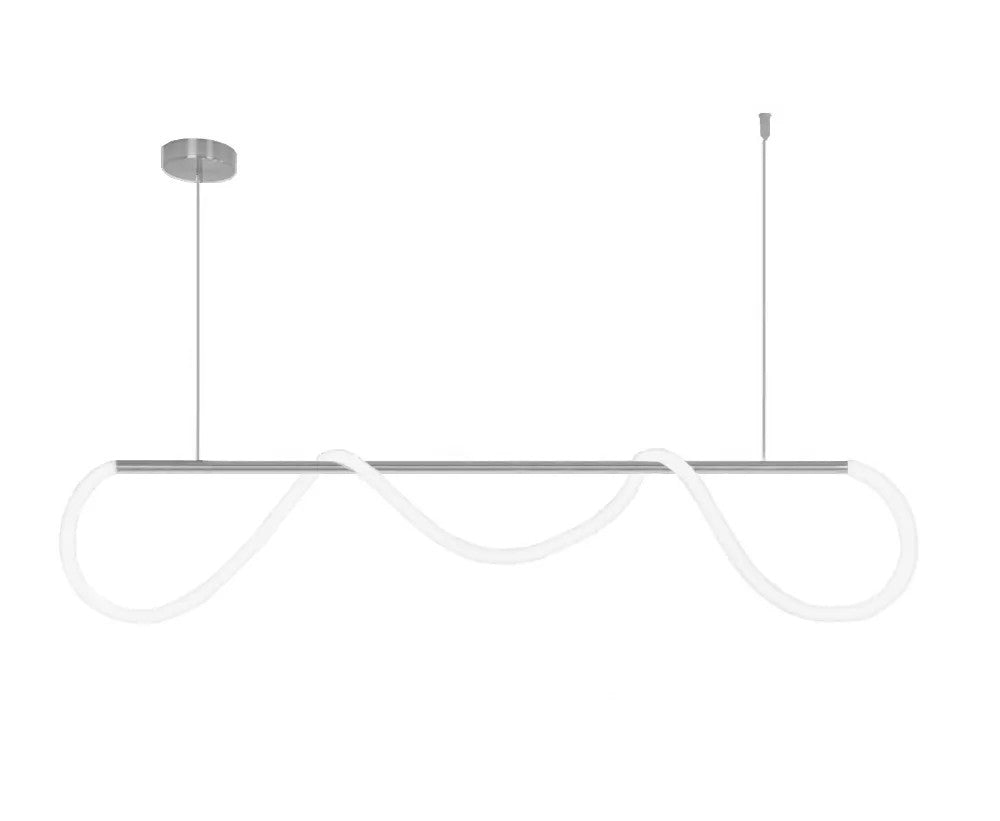Lampa Sufitowa LED APP855-CP Long Chrom 1