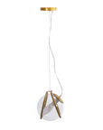Lampa Wisząca APP1089-1CP Złota 1